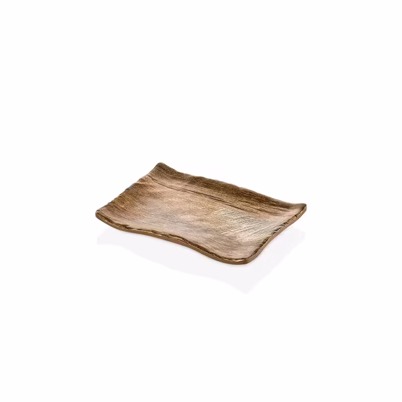 "Kulsan 30019.SI Terra Sierra melamin dikdörtgen tabak 19x13,5 cm"