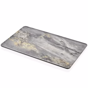 "Kulsan 40011.RM Luna GN.1/1 Royal Marble Gastronorm Tabak gri melamin platter 53x32,5 cm"