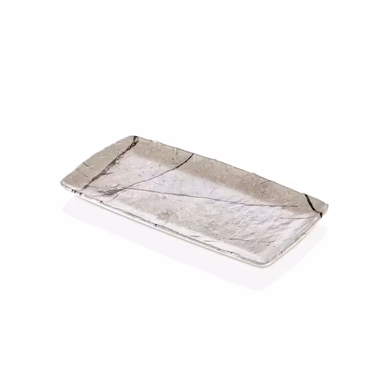"Kulsan 41013.CAP Polaris Cappuccino Gastronorm Tabak Krem Beyaz GN 1/3 Melamin Sunum Platterı"