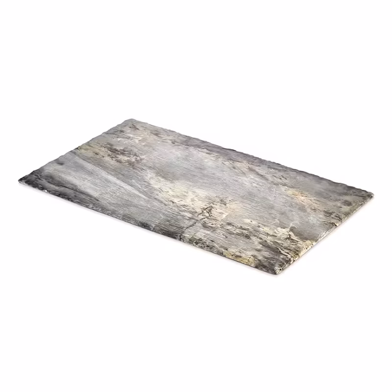 "Kulsan 47011.RM Slate Effect GN.1/1 Royal Marble melamin sunum panosu 53x32,5 cm"