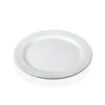 8120.CW -  12'li Kplus  Krem Beyaz Yuvarlak Tabak Seti 20 cm, Thermoset Melamin