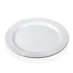 8123.CW -  12'li Kplus  Krem Beyaz Yuvarlak Tabak Seti 23 cm, Thermoset Melamin