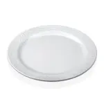 8126.CW -  6'lı Kplus  Krem Beyaz Yuvarlak Tabak Seti 26 cm, Thermoset Melamin