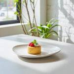 6125.PW - Bermuda  Beyaz Tabak 25x20 cm, Thermoset Melamin