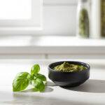 1306.BL -  Siyah Minimal Kase 6 cm, Thermoset Melamin