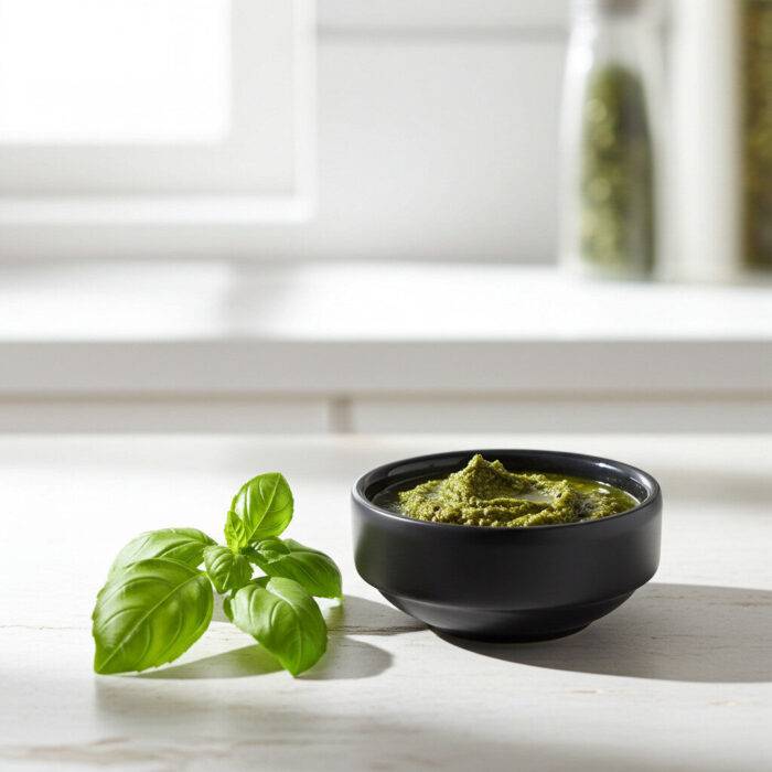 1306.BL -  Siyah Minimal Kase 6 cm, Thermoset Melamin - Görsel 1