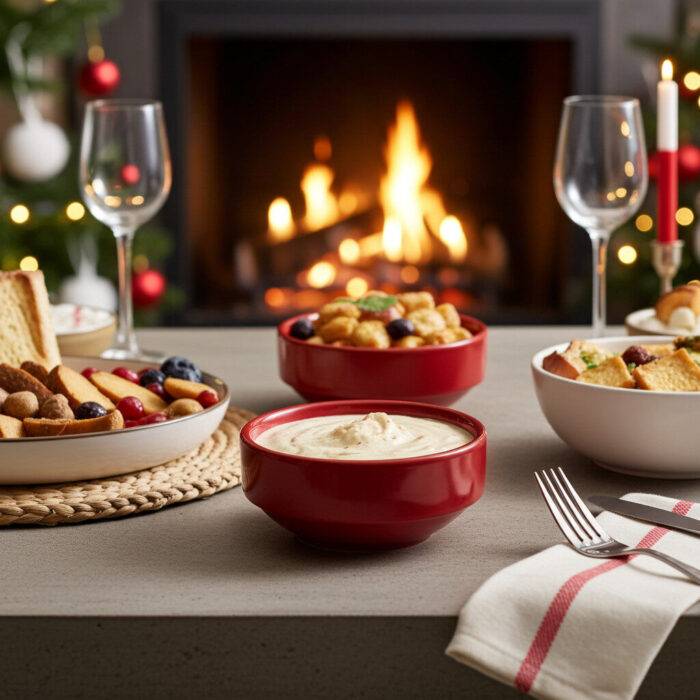 1308.R -  Kırmızı Minimal Kase 8 cm, Thermoset Melamin - Görsel 1