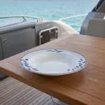 Selva Blue 17 Parça Yemek Takımı, Çanta Hediyeli, Thermoset Melamin - Görsel 7