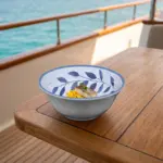 Selva Blue 16 Parça Yemek Takımı, Çanta Hediyeli, Thermoset Melamin - Görsel 7