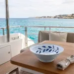 Selva Blue 17 Parça Yemek Takımı, Çanta Hediyeli, Thermoset Melamin - Görsel 6