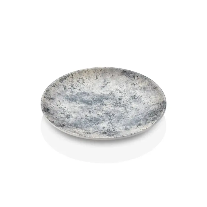 Obsidian Yuvarlak Tabak Seti, Ø 23 cm - h.2,3 cm , Thermoset Melamin - Görsel 2
