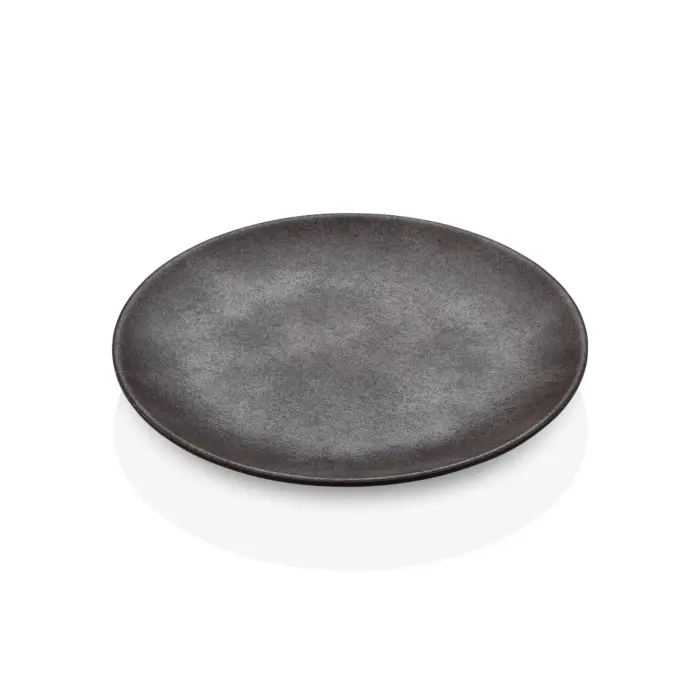 Velora Clay 3'lü Yuvarlak Tabak Seti, Ø 23 cm - h.2,3 cm , Thermoset Melamin - Görsel 4