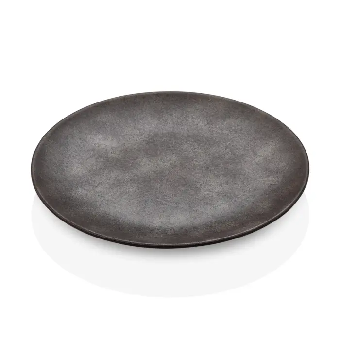 Velora Clay 3'lü Yuvarlak Tabak Seti, Ø 28 cm - h.3 cm , Thermoset Melamin - Görsel 2