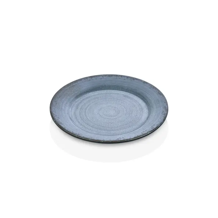 Blue Nebula 6'lı Klasik Yuvarlak Tabak Seti, Ø 17,5 cm - h.1,5 cm , Thermoset Melamin - Görsel 4