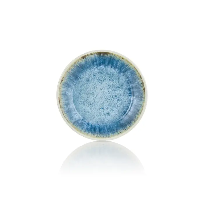 Blue Iris 6'lı Klasik Yuvarlak Tabak Seti, Ø 17,5 cm - h.1,5 cm , Thermoset Melamin - Görsel 3