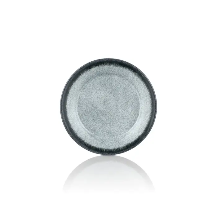 Grey Quartz 6'lı Klasik Yuvarlak Tabak Seti, Ø 17,5 cm - h.1,5 cm , Thermoset Melamin - Görsel 3