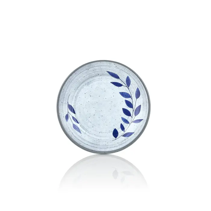Selva Blu 6'lı Klasik Yuvarlak Tabak Seti, Ø 17,5 cm - h.1,5 cm , Thermoset Melamin - Görsel 3