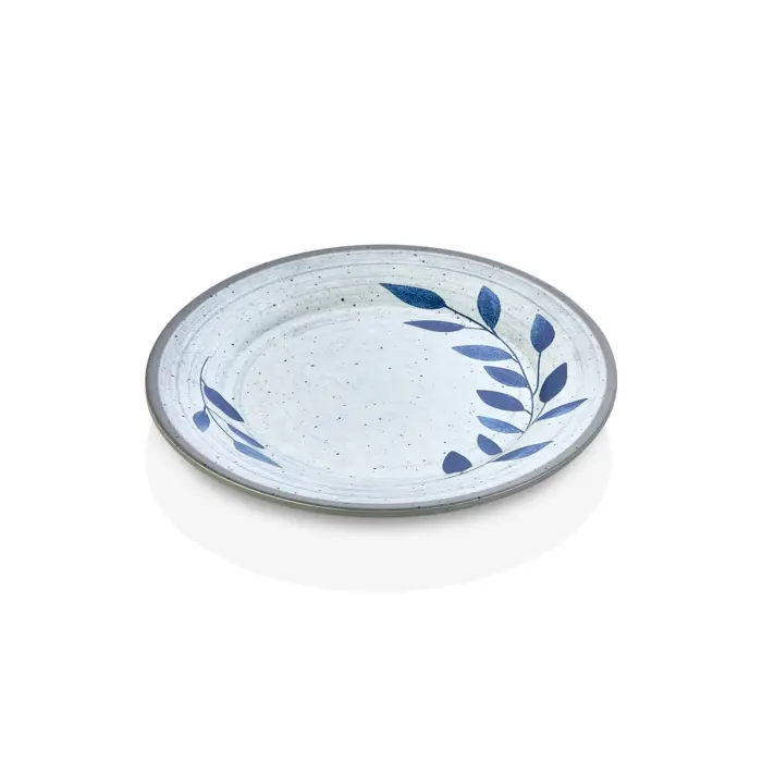 Selva Blu 6'lı Klasik Yuvarlak Tabak Seti, Ø 20 cm - h.1,8 cm , Thermoset Melamin - Görsel 4