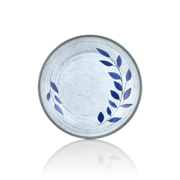 Selva Blu 3'lü Klasik Yuvarlak Tabak Seti, Ø 23 cm - h.2 cm , Thermoset Melamin - Görsel 3
