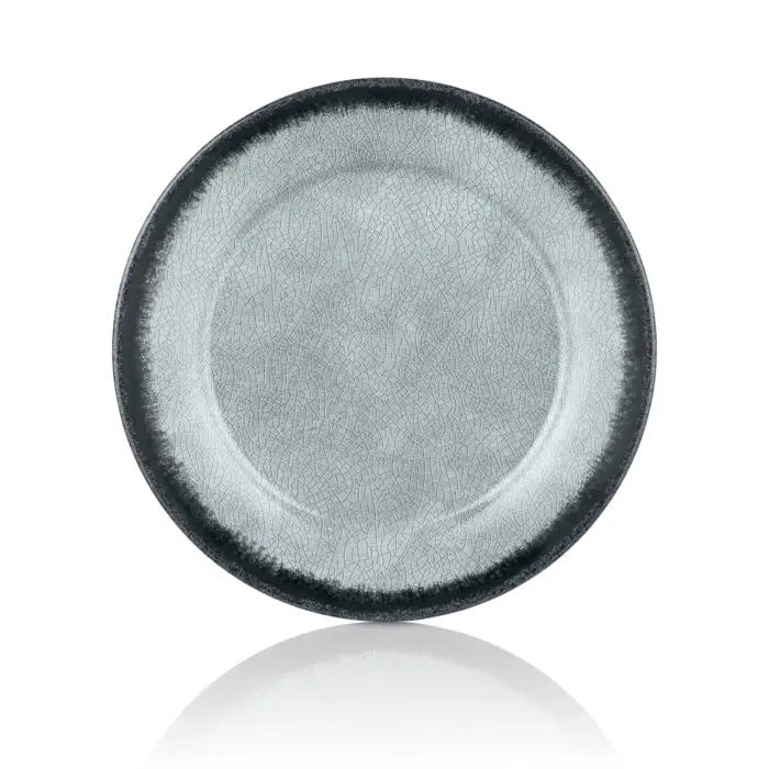 Grey Quartz 3'lü Klasik Yuvarlak Tabak Seti, Ø 28 cm - h.2,5 cm , Thermoset Melamin - Görsel 2