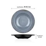 Blue Nebula 3'lü Çukur Tabak Seti, Ø 20,3 cm - h.3,3 cm , Thermoset Melamin - Görsel 2