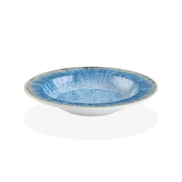 Blue Iris 3'lü Çukur Tabak Seti, Ø 22,8 cm - h.3,7 cm , Thermoset Melamin - Görsel 4
