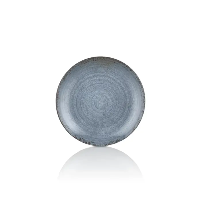 Blue Nebula 6'lı Yuvarlak Tabak Seti, Ø 17,5 cm - h.1,8 cm , Thermoset Melamin - Görsel 3