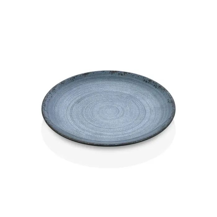 Blue Nebula 6'lı Yuvarlak Tabak Seti, Ø 20 cm - h.2 cm , Thermoset Melamin - Görsel 4