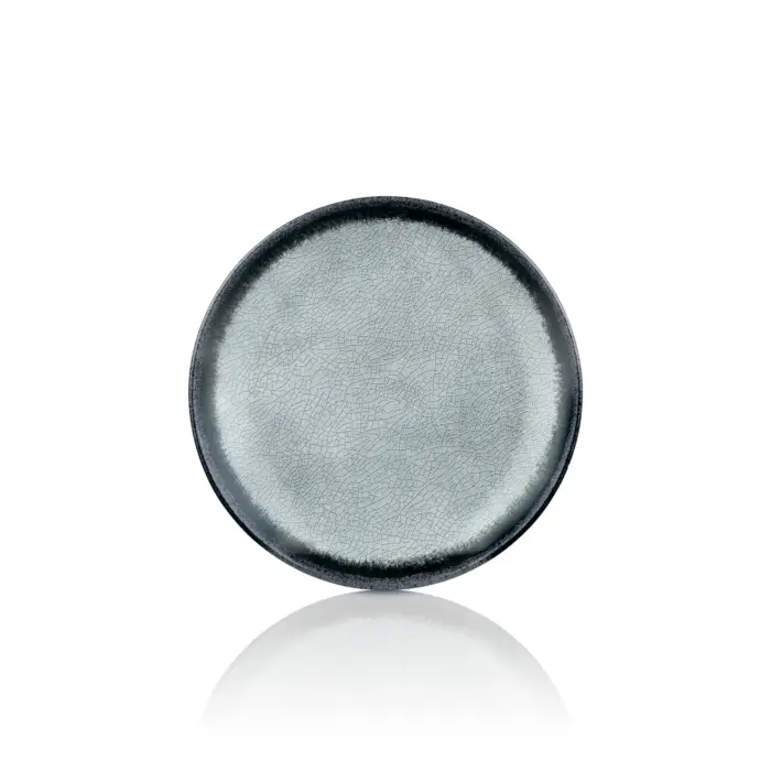Grey Quartz 6'lı Yuvarlak Tabak Seti, Ø 20 cm - h.2 cm , Thermoset Melamin - Görsel 3