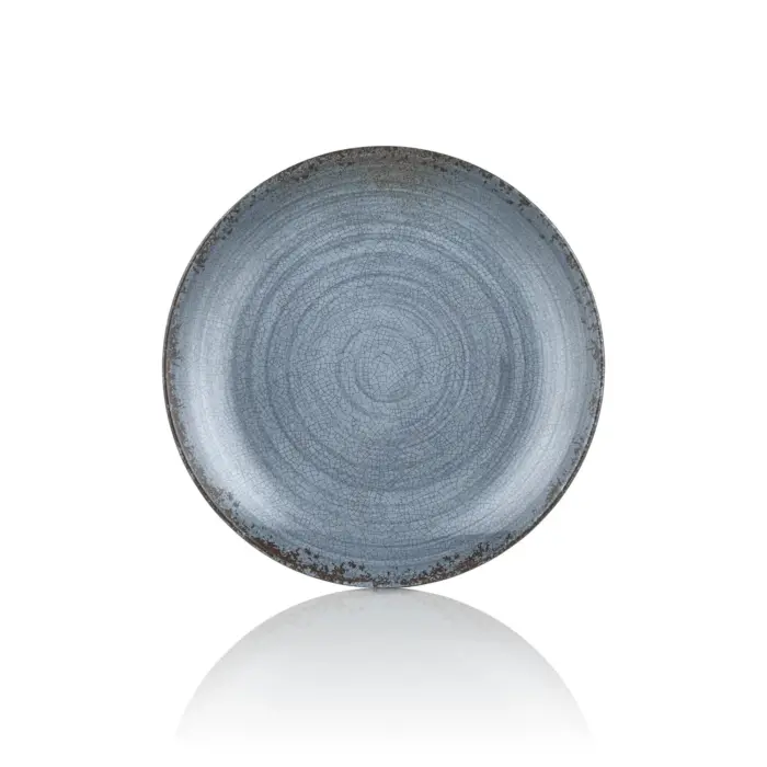 Blue Nebula 3'lü Yuvarlak Tabak Seti, Ø 23 cm - h.2,1 cm , Thermoset Melamin - Görsel 3