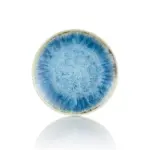 Blue Iris 3'lü Yuvarlak Tabak Seti, Ø 23 cm - h.2,1 cm , Thermoset Melamin - Görsel 3