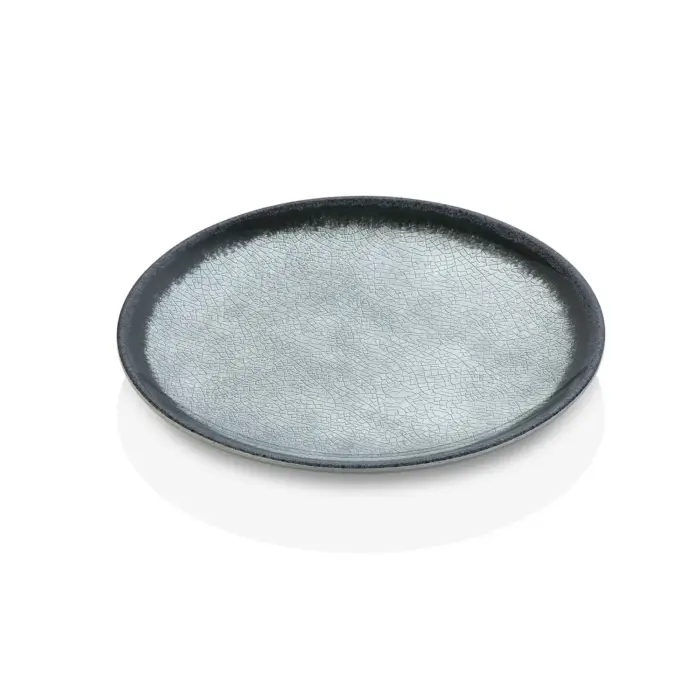 Grey Quartz 3'lü Yuvarlak Tabak Seti, Ø 23 cm - h.2,1 cm , Thermoset Melamin - Görsel 4