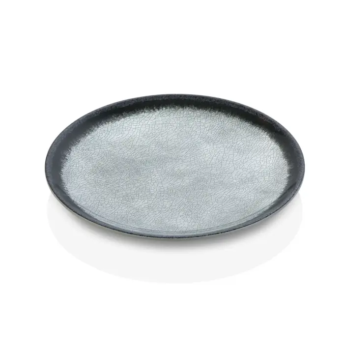 Grey Quartz 3'lü Yuvarlak Tabak Seti, Ø 25 cm - h.2,3 cm , Thermoset Melamin - Görsel 4