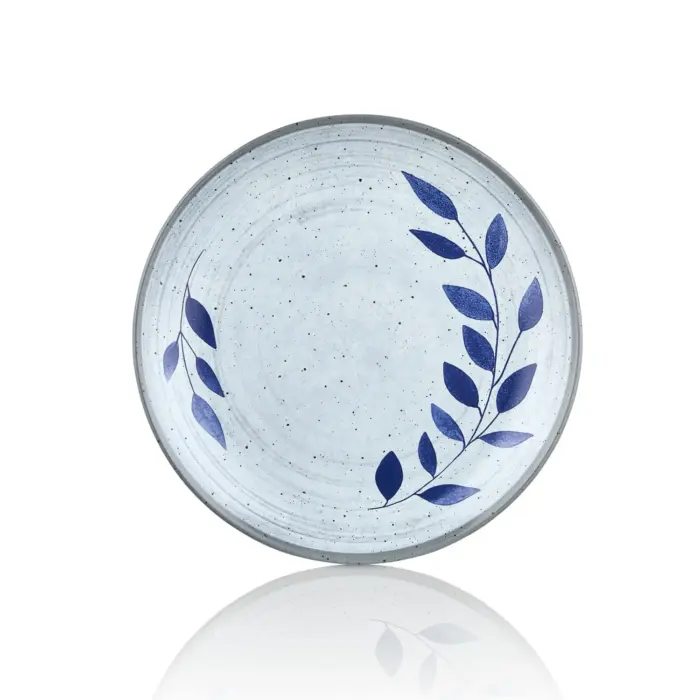 Selva Blu 3'lü Yuvarlak Tabak Seti, Ø 25 cm - h.2,3 cm , Thermoset Melamin - Görsel 3