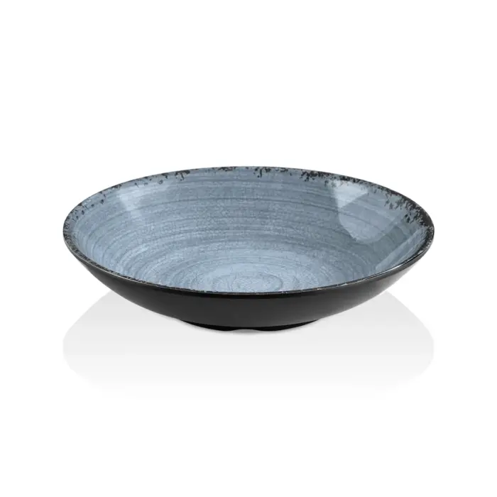 Blue Nebula 3'lü Çukur Tabak Seti, Ø 23 cm - h.5 cm 540 ml. , Thermoset Melamin - Görsel 4