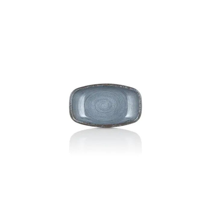 Blue Nebula 6'lı Kare Kayık Tabak Seti, 14x8,5 cm - h.2,3 cm , Thermoset Melamin - Görsel 3