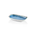Blue Iris 6'lı Kare Kayık Tabak Seti, 14x8,5 cm - h.2,3 cm , Thermoset Melamin - Görsel 4