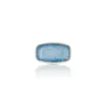 Blue Iris 6'lı Kare Kayık Tabak Seti, 14x8,5 cm - h.2,3 cm , Thermoset Melamin - Görsel 3