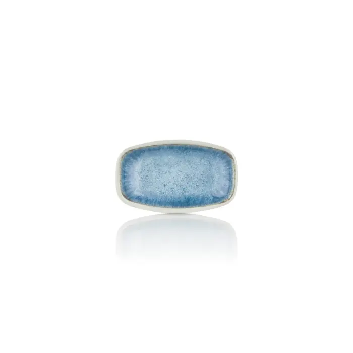 Blue Iris 6'lı Kare Kayık Tabak Seti, 14x8,5 cm - h.2,3 cm , Thermoset Melamin - Görsel 3