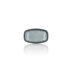 Grey Quartz 6'lı Kare Kayık Tabak Seti, 14x8,5 cm - h.2,3 cm , Thermoset Melamin - Görsel 3