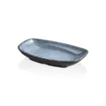 Blue Nebula 6'lı Kare Kayık Tabak Seti, 17,8x10,8 cm - h.2,9 cm , Thermoset Melamin - Görsel 4