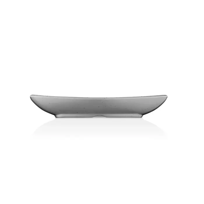 Grey Quartz 6'lı Kare Kayık Tabak Seti, 17,8x10,8 cm - h.2,9 cm , Thermoset Melamin - Görsel 5