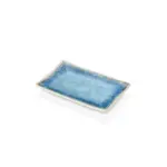 Blue Iris 6'lı Dikdörtgen Tabak Seti, 20x13,7 cm - h.2,2 cm , Thermoset Melamin - Görsel 4