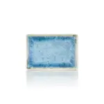 Blue Iris 6'lı Dikdörtgen Tabak Seti, 20x13,7 cm - h.2,2 cm , Thermoset Melamin - Görsel 3