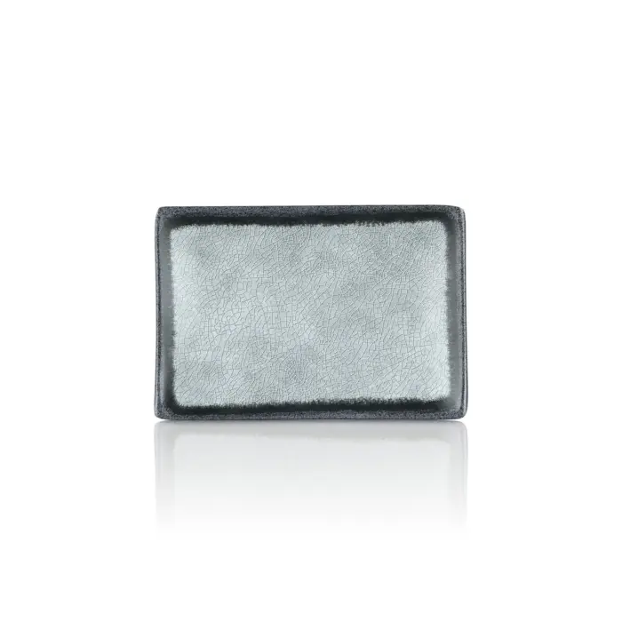 Grey Quartz 6'lı Dikdörtgen Tabak Seti, 20x13,7 cm - h.2,2 cm , Thermoset Melamin - Görsel 3