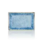 Blue Iris 3'lü Dikdörtgen Tabak Seti, 24,9x17,2 cm - h.2,3 cm , Thermoset Melamin - Görsel 3