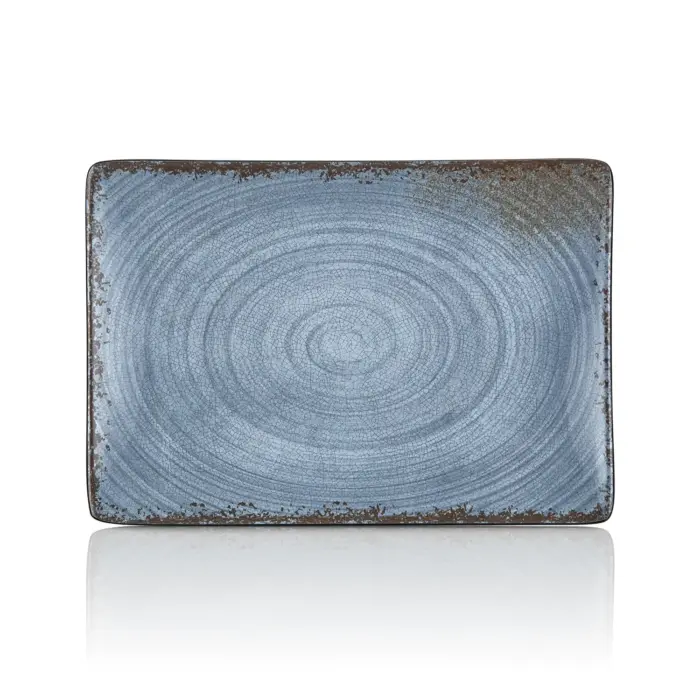 Blue Nebula 3'lü Dikdörtgen Tabak Seti, 30x20,7 cm - h.2,5 cm , Thermoset Melamin - Görsel 3