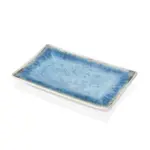 Blue Iris 3'lü Dikdörtgen Tabak Seti, 30x20,7 cm - h.2,5 cm , Thermoset Melamin - Görsel 4
