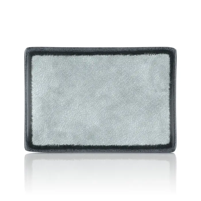 Grey Quartz 3'lü Dikdörtgen Tabak Seti, 30x20,7 cm - h.2,5 cm , Thermoset Melamin - Görsel 3