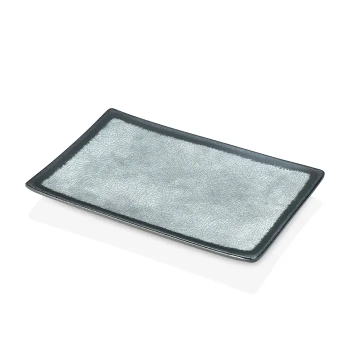 Grey Quartz 3'lü Dikdörtgen Tabak Seti, 30x20,7 cm - h.2,5 cm , Thermoset Melamin - Görsel 4